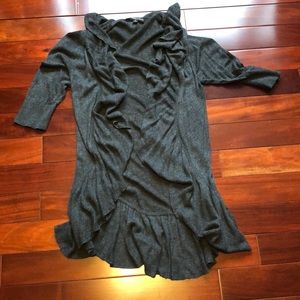 Lightweight Ruffled Cardigan